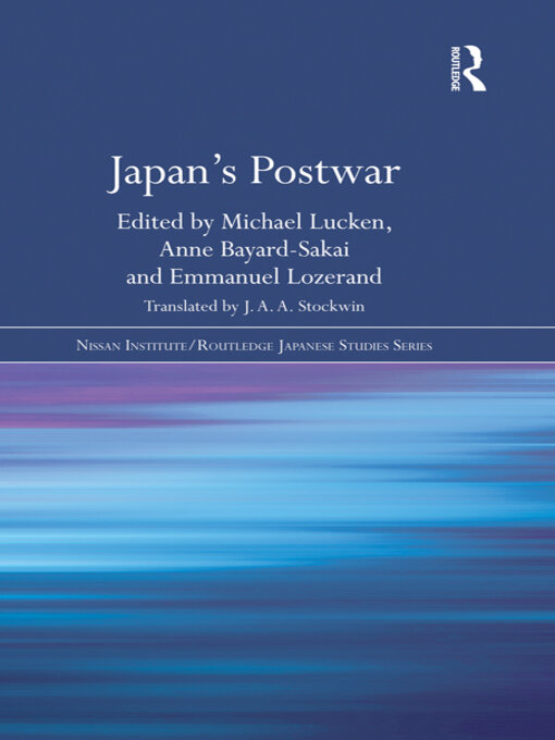 Title details for Japan's Postwar by Michael Lucken - Available